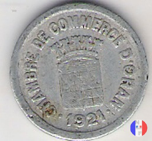 5 centesimi - Oran 1921