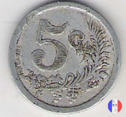 5 centesimi - Oran 1921