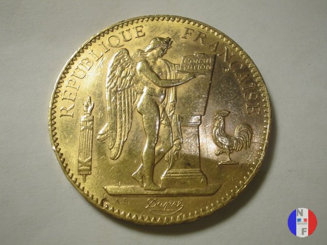 100 franchi Genio 1910 (Parigi)