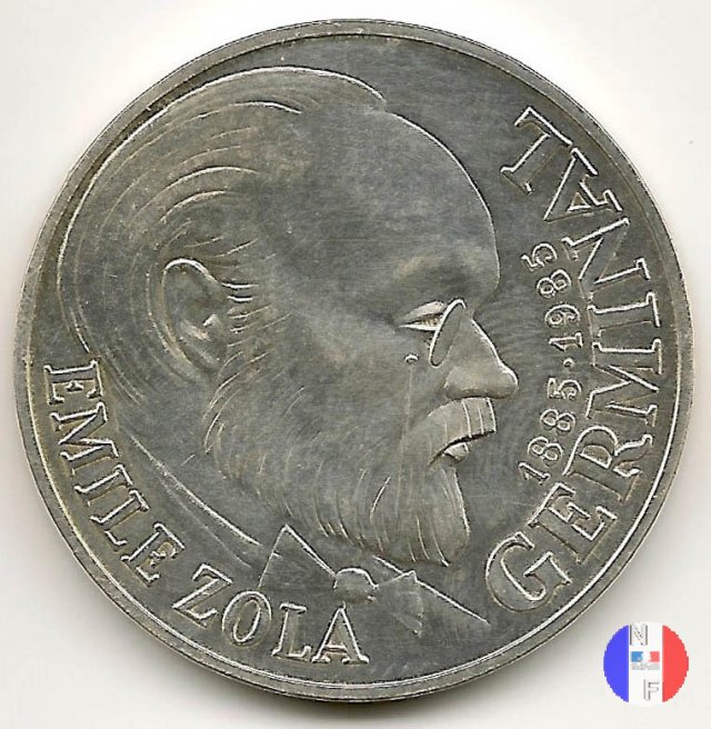 100 franchi 1985 - Émile Zola 1985 (Pessac)