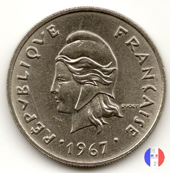 10 franchi 1967 (Parigi)