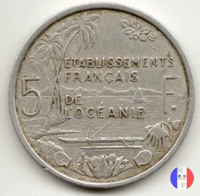 5 franchi 1952 (Parigi)