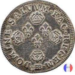 10 Sols alle 4 corone 1704 (Strasbourg)