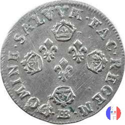 10 Sols alle 4 corone 1705 (Strasbourg)