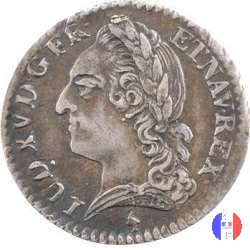 1/10 scudo alla "vieille tete" 1771 (Paris)