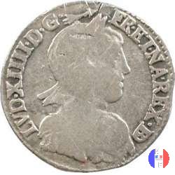 1/12 scudo Béarn mèche longue 1660 (Pau)