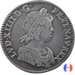 1/12 scudo alla "mèche courte" 1645 (Lyon)