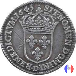 1/12 scudo alla "mèche courte" 1645 (Lyon)