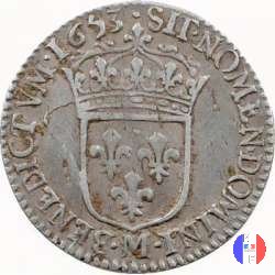 1/12 scudo alla "mèche longue" 1653 (Toulouse)