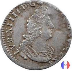 1/12 scudo alle insegne 1702 (Rouen)