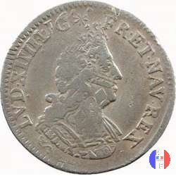 1/12 scudo alle palme 1694 (Paris)