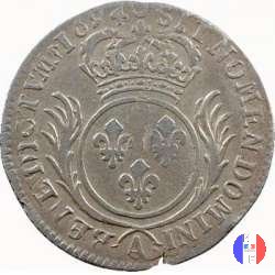 1/12 scudo alle palme 1694 (Paris)