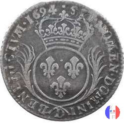 1/12 scudo alle palme 1694 (Lyon)