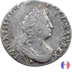 1/12 scudo alle palme 1695 (Aix-en-provence)