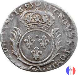 1/12 scudo alle palme 1695 (Aix-en-provence)