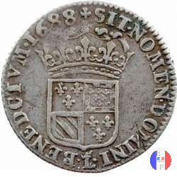 1/16 scudo delle Fiandre 1688 (Lille)