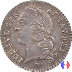 1/20 di scudo au bandeau 1748 (Paris)