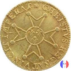 1/2 Luigi d'oro alla croce dello Spirito Santo 1718 (Paris)