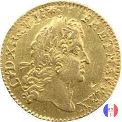 1/2 Luigi d'oro allo scudo 1692 (Paris)