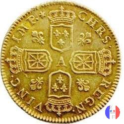 1/2 Luigi d'oro di Noailles 1717 (Paris)