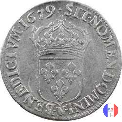 1/2 scudo alla cravatta 1679 (Montpellier)