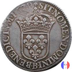 1/2 scudo alla cravatta 1679 (Rouen)