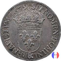 1/2 scudo alla cravatta 1679 (Aix-en-provence)