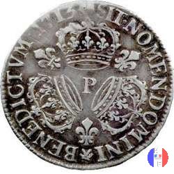 1/2 scudo alle 3 corone 1713 (Dijon)