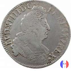 1/2 scudo alle Insegne 1701 (Paris)