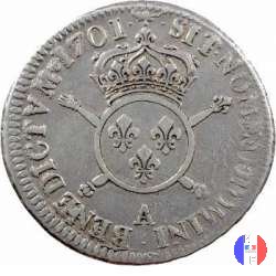 1/2 scudo alle Insegne 1701 (Paris)