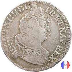 1/2 scudo alle Insegne 1701 (Dijon)