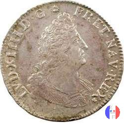 1/2 scudo alle Insegne 1702 (Rouen)