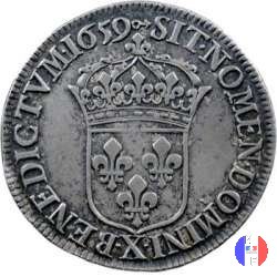 1/2 scudo " au Buste Juvenile" 1659 (Amiens)