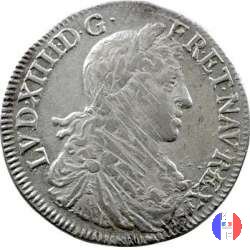 1/2 scudo " au Buste Juvenile" 1659 (Rennes)