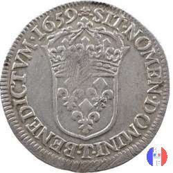 1/2 scudo " au Buste Juvenile" 1659 (Nantes)