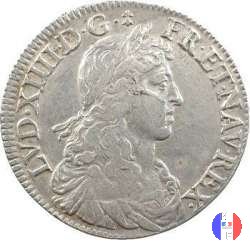 1/2 scudo " au Buste Juvenile" 1659 (Paris)