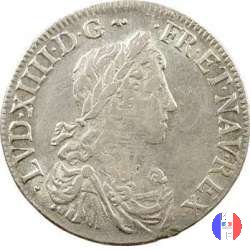 1/2 scudo " au Buste Juvenile" 1659 (Rouen)