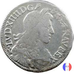 1/2 scudo " au Buste Juvenile" 1660 (Angers)