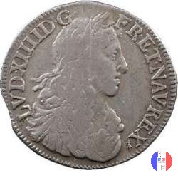 1/2 scudo " au Buste Juvenile" 1660 (Rennes)