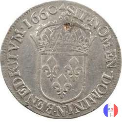 1/2 scudo " au Buste Juvenile" 1660 (Montpellier)