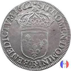 1/2 scudo " au Buste Juvenile" 1662 (Rouen)