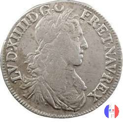 1/2 scudo " au Buste Juvenile" 1663 (Rennes)