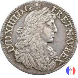 1/2 scudo " au Buste Juvenile" 1669 (Paris)