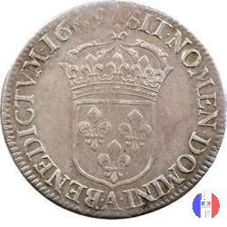 1/2 scudo " au Buste Juvenile" 1669 (Paris)