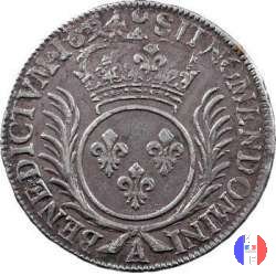 1/2 scudo aux Palmes dal 1693 al 1696 1694 (Paris)