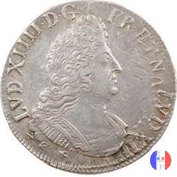 1/2 scudo aux Palmes dal 1693 al 1696 1694 (Strasbourg)