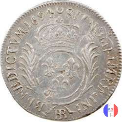 1/2 scudo aux Palmes dal 1693 al 1696 1694 (Strasbourg)