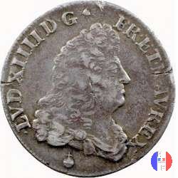 1/2 scudo delle Fiandre 1685 (Amiens)