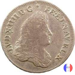 1/2 scudo delle Fiandre 1688 (Lille)