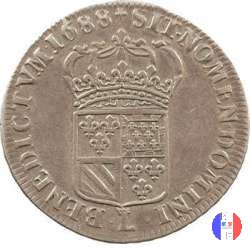 1/2 scudo delle Fiandre 1688 (Lille)